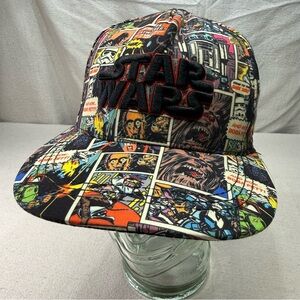 Star Wars Kids Comic Print Cap
